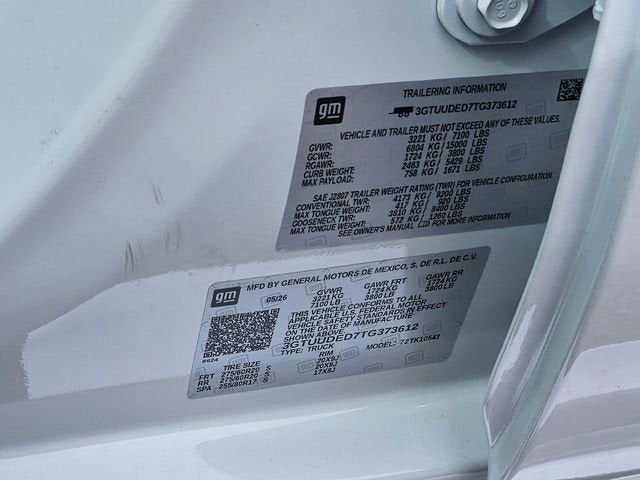 2026 GMC Sierra 1500 SLT