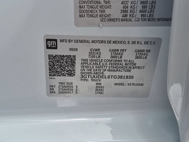 2026 GMC Sierra 1500 SLT