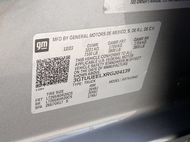 2024 GMC Sierra 1500 AT4