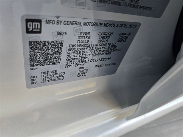 2026 GMC Sierra 1500 AT4X