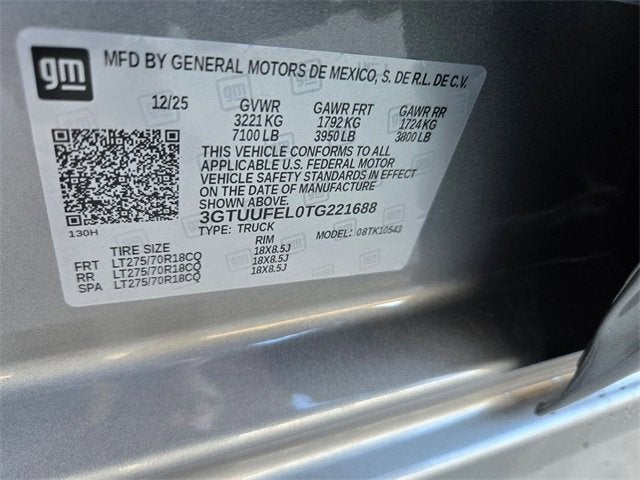 2026 GMC Sierra 1500 AT4X