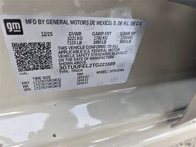 2026 GMC Sierra 1500 AT4X