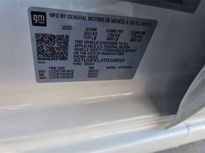 2026 GMC Sierra 1500 AT4X