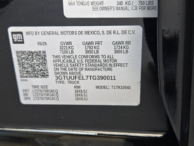 2026 GMC Sierra 1500 AT4X