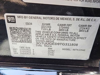 2026 GMC Sierra 1500 Denali