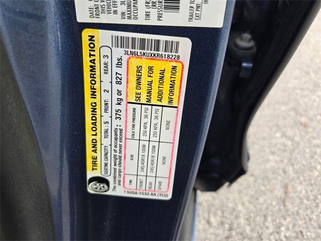 2019 Lincoln MKZ Hybrid Standard