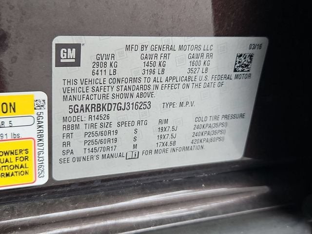 2016 Buick Enclave Leather