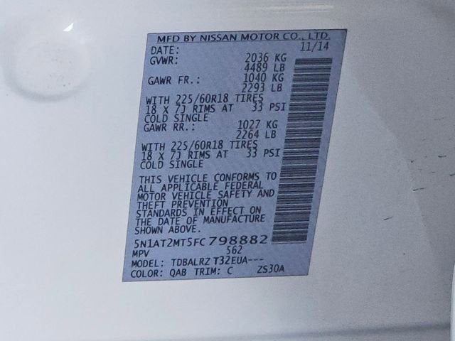 2015 Nissan Rogue SL