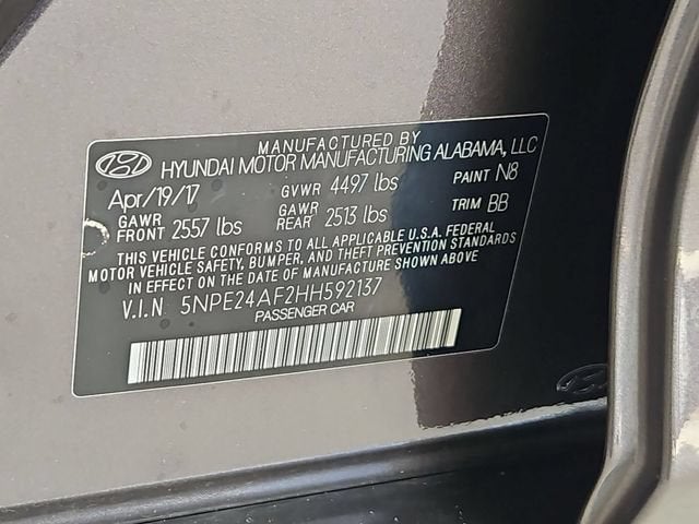 2017 Hyundai Sonata Base - Photo 30