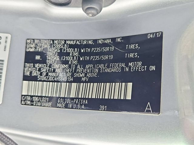 2017 Toyota Sienna SE - Photo 34