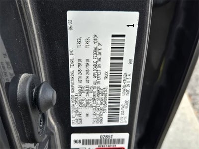 2022 Toyota Tundra 2WD SR