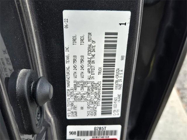 2022 Toyota Tundra 2WD SR