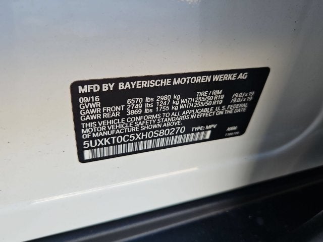 2017 BMW X5 xDrive40e iPerformance