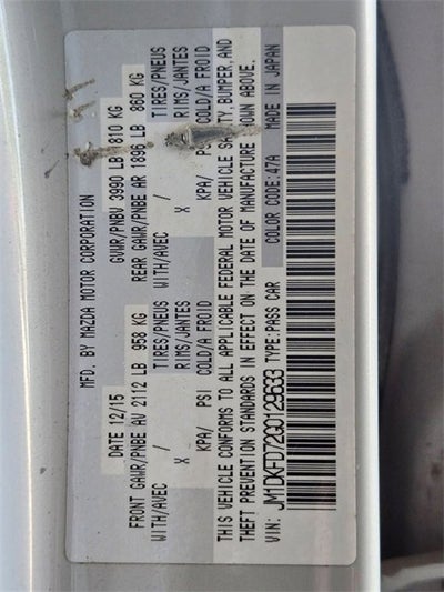 2016 Mazda Mazda CX-3 Grand Touring