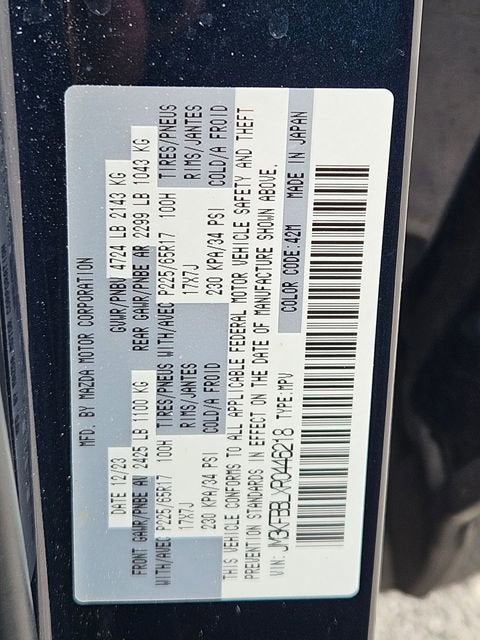 2024 Mazda Mazda CX-5 2.5 S Select Package
