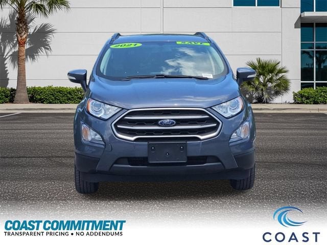 Used 2021 Ford EcoSport SE with VIN MAJ3S2GE9MC437218 for sale in Port Richey, FL