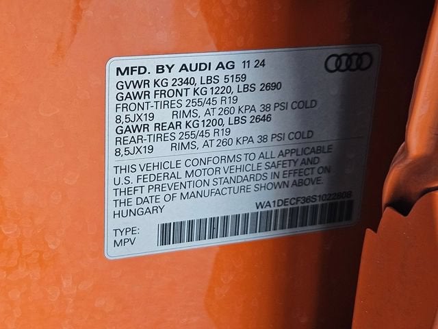 2025 Audi Q3 S line Premium