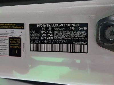 2020 Mercedes-Benz AMG® GT AMG® GT