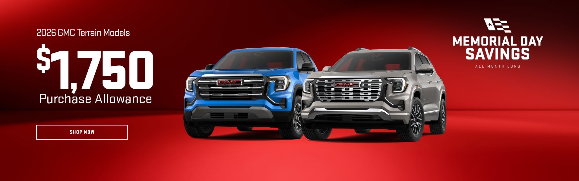 2026 GMC Terrain Models