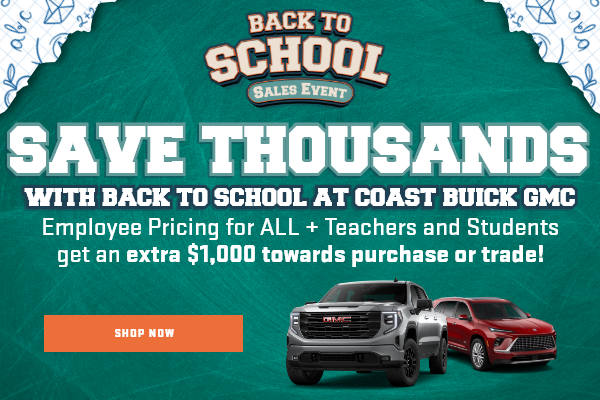 Back to School Sales Events