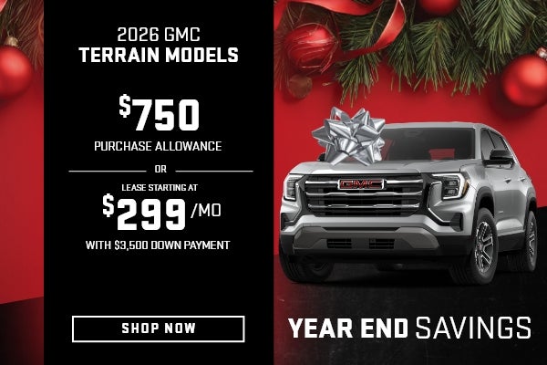 2026 GMC Terrain Models
