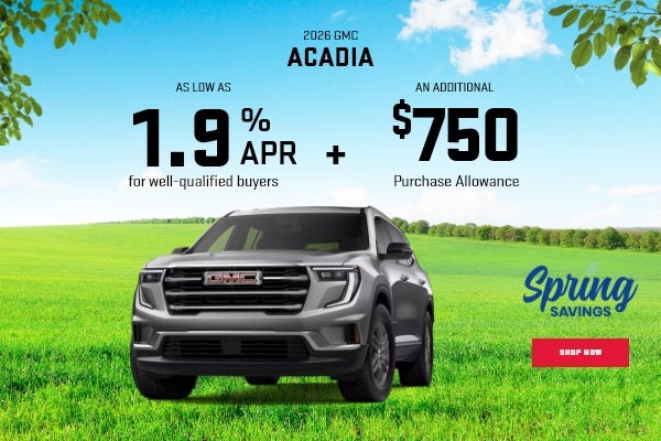 2026 GMC Acadia
