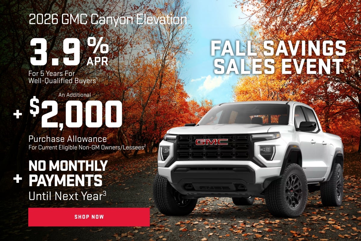 2026 GMC Canyon Elevation