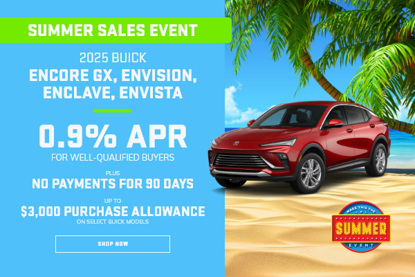 2025 Buick Encore GX, Envision, Enclave, Envista