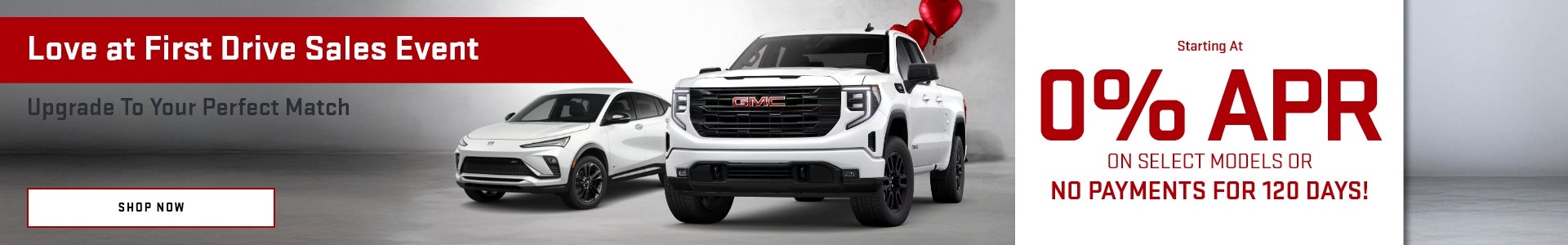 Love at First Drive Sales Event